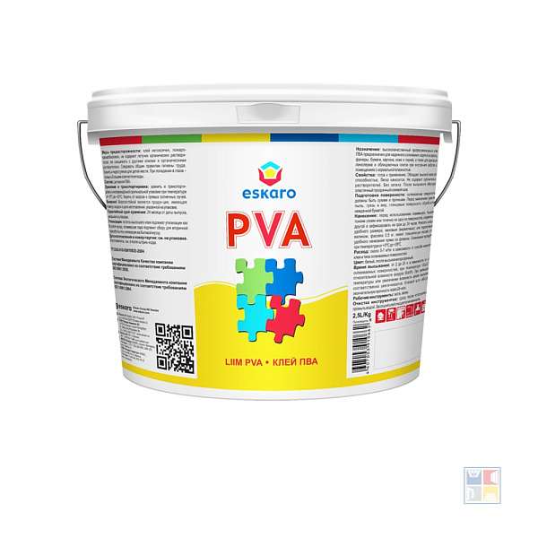 Клей столярный "Eskaro PVA" 2,5 кг 