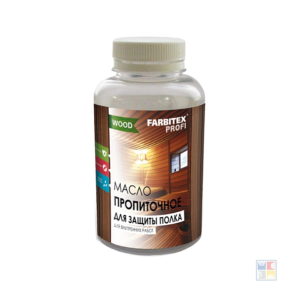 Масло для полков Farbitex 0,25 л 