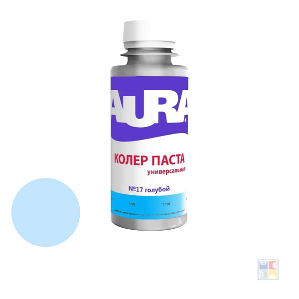 Колер паста голубой №17 Aura 