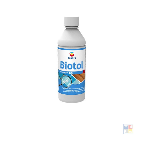 Средство для уничтожения плесени Eskaro Biotol E концентрат 1:5, 0,5 л 