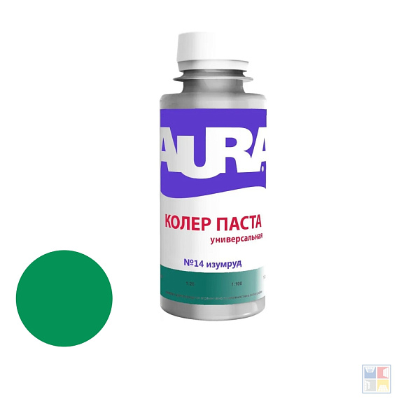 Колер паста изумруд №14 Aura 