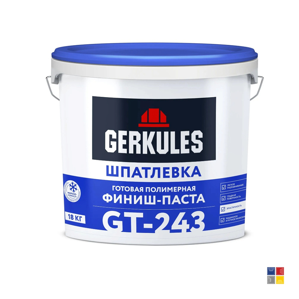 Шпатлевка полимерная финишная GT243 5 кг