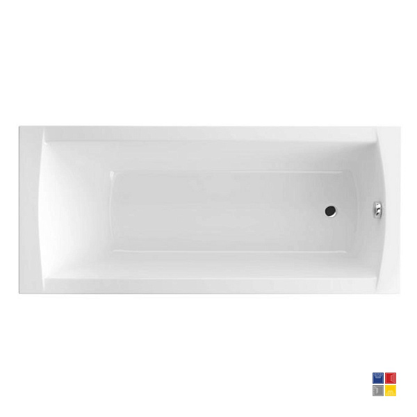 Ванна акриловая Aquaria 140х70 БЕЗ каркаса БЕЗ панели 