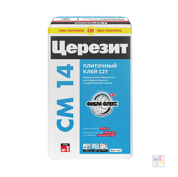 Клей для керамогранита Extra СМ14 25 кг 