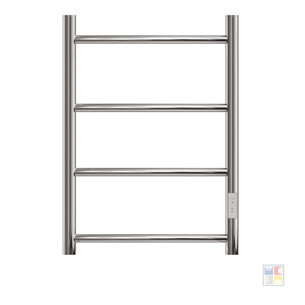 Полотенцесушитель электрический Trapezio 500х600, хром (диммер справа) 