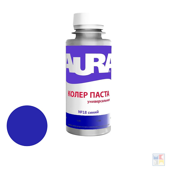 Колер паста синий №18 Aura 