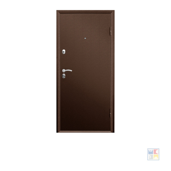 Дверь входная Практик металл/металл античная медь / 880R 
